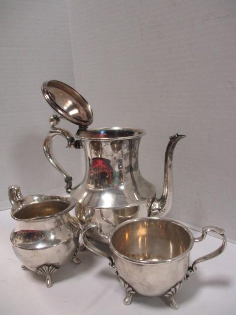 Poole Silver Co. Silverplated Coffee Service