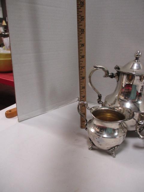 Poole Silver Co. Silverplated Coffee Service