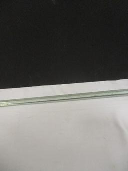 Vintage Hand Blown Art Glass Cane with Twisted Handle