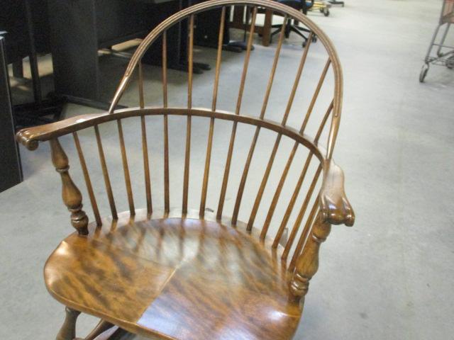 Spindle Back Rocker and Side Chair