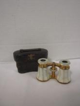 Antique Lemaire, Paris Mother of Pearl Opera Glasses