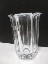 Tall Flair Top Lucite Vase