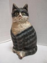 Antique Cast Iron Cat Doorstop