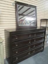 8 Drawer Dresser w/Mirror