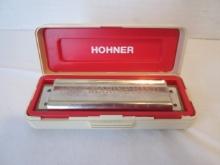 Vintage Hohner Marine Band No. 1896 Harmonica in Case