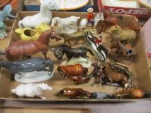 Large Grouping of Horse Figurines