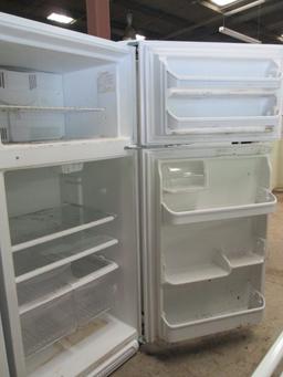 Frigidaire White Top Mount Refrigerator