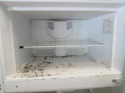 Frigidaire White Top Mount Refrigerator