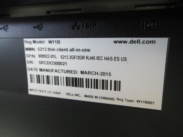 Dell WYSE A10 5000 Series Model W11B Thine Client All-in-One CPU, Keyboard and Mouse