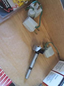 Hardware Items-Single Pole Switches, Receptacle Covers, Ring Terminators,