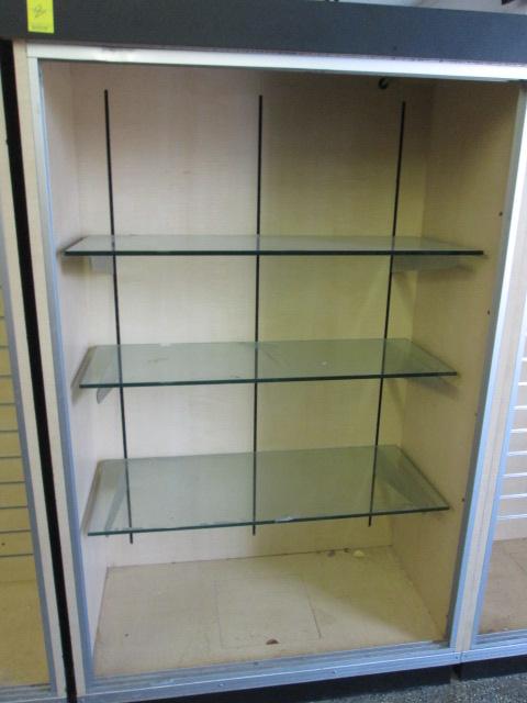 Prestige Store Interiors Lighted Double Sided Display Case
