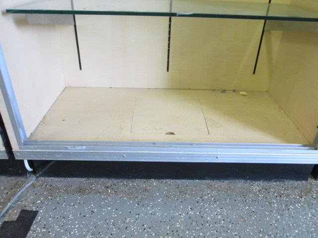 Prestige Store Interiors Lighted Double Sided Display Case