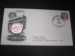 1999 US Final Susan B. Anthony Commemorative Set
