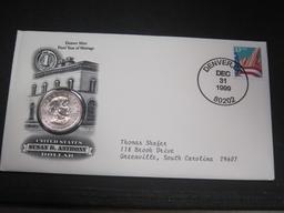 1999 US Final Susan B. Anthony Commemorative Set