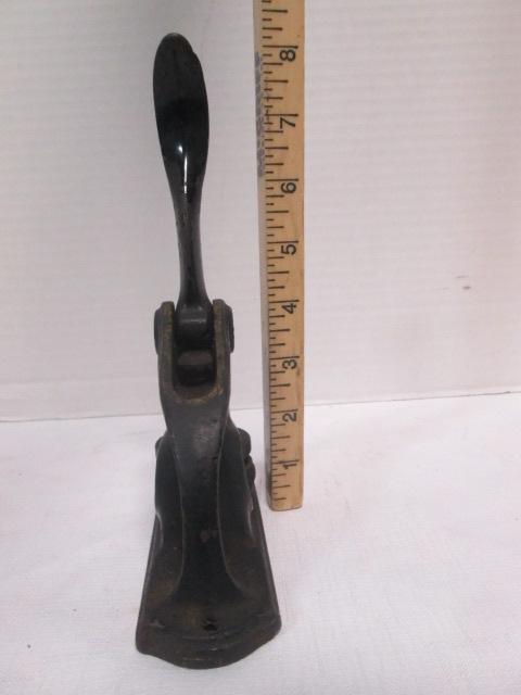 Old Cast Iron Notary Stamp