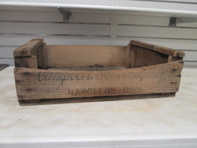 Vintage "Campbell's Soup" Wood Crate