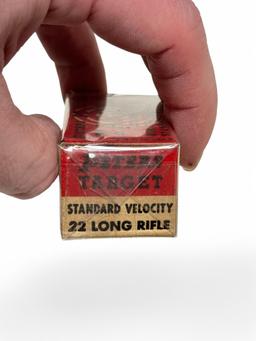 NOS Rare Vintage 50rds. of Peters Rustless Target .22 LR Ammunition