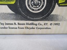 1992 Jim Beam 1970 Dodge Hot Rod Decanter - Empty