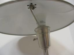 Contemporary Metal Table Lamp with Metal Shade
