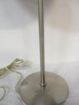 Contemporary Metal Table Lamp with Metal Shade