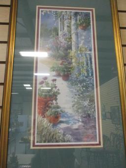2 Framed and Matted Charleston, SC Signed Lithographs by Victoria Pratt Ellis