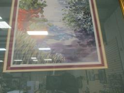 2 Framed and Matted Charleston, SC Signed Lithographs by Victoria Pratt Ellis
