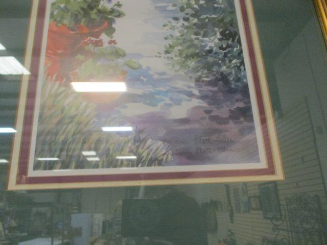 2 Framed and Matted Charleston, SC Signed Lithographs by Victoria Pratt Ellis