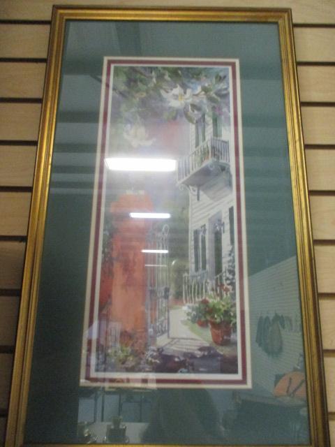 2 Framed and Matted Charleston, SC Signed Lithographs by Victoria Pratt Ellis