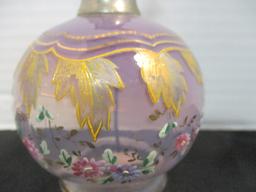 Antique Bohemian Atomizer Perfume Bottle