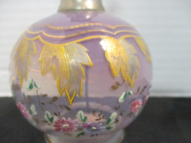 Antique Bohemian Atomizer Perfume Bottle