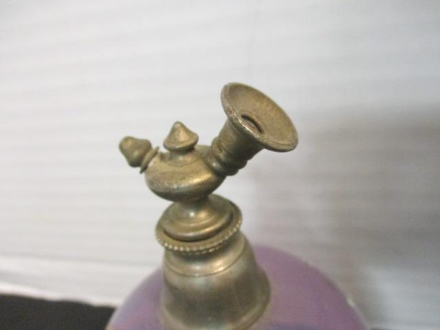 Antique Bohemian Atomizer Perfume Bottle