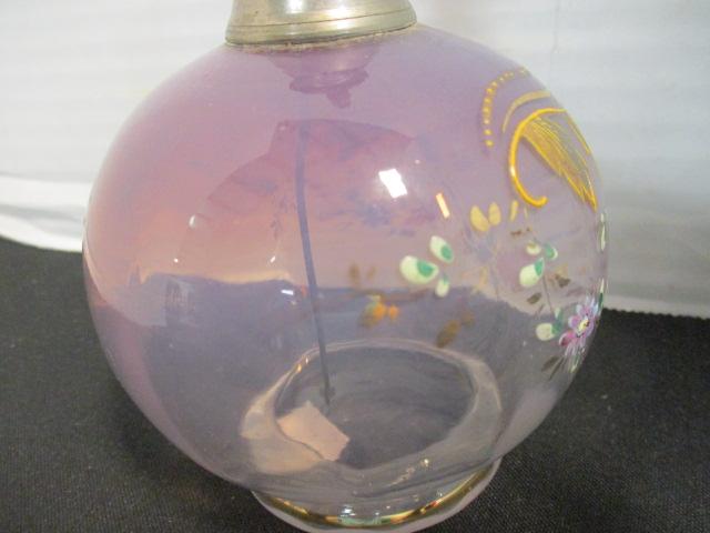 Antique Bohemian Atomizer Perfume Bottle