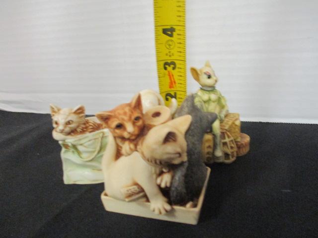 Four Harmony Kingdom Box Figurines