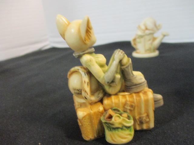 Four Harmony Kingdom Box Figurines