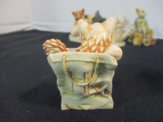Four Harmony Kingdom Box Figurines