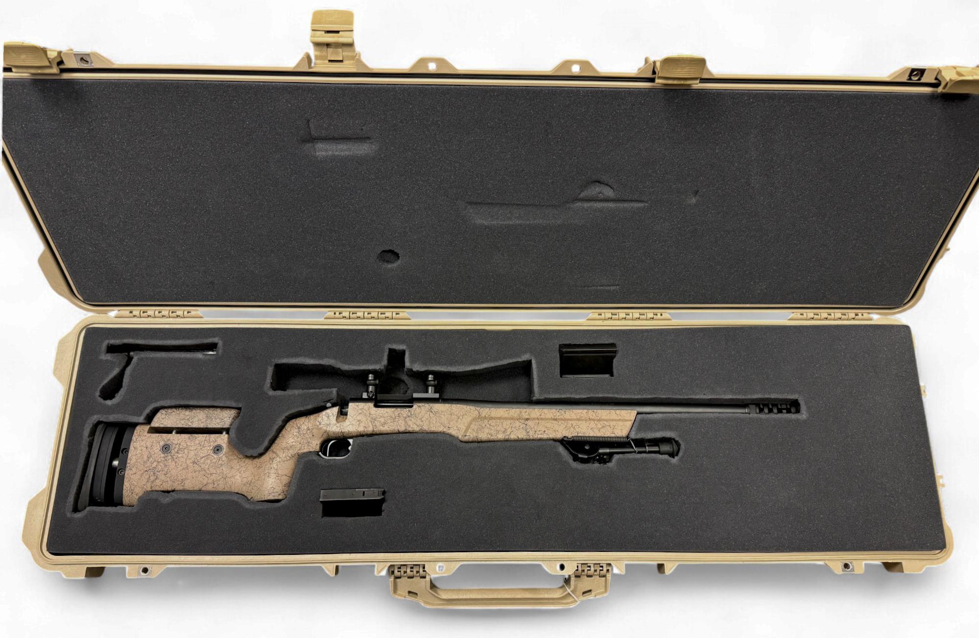 Excellent Remington Model 700 SPS Tactical AAC-SD .308 WIN. Bolt Action Sniper Rifle w/ Case