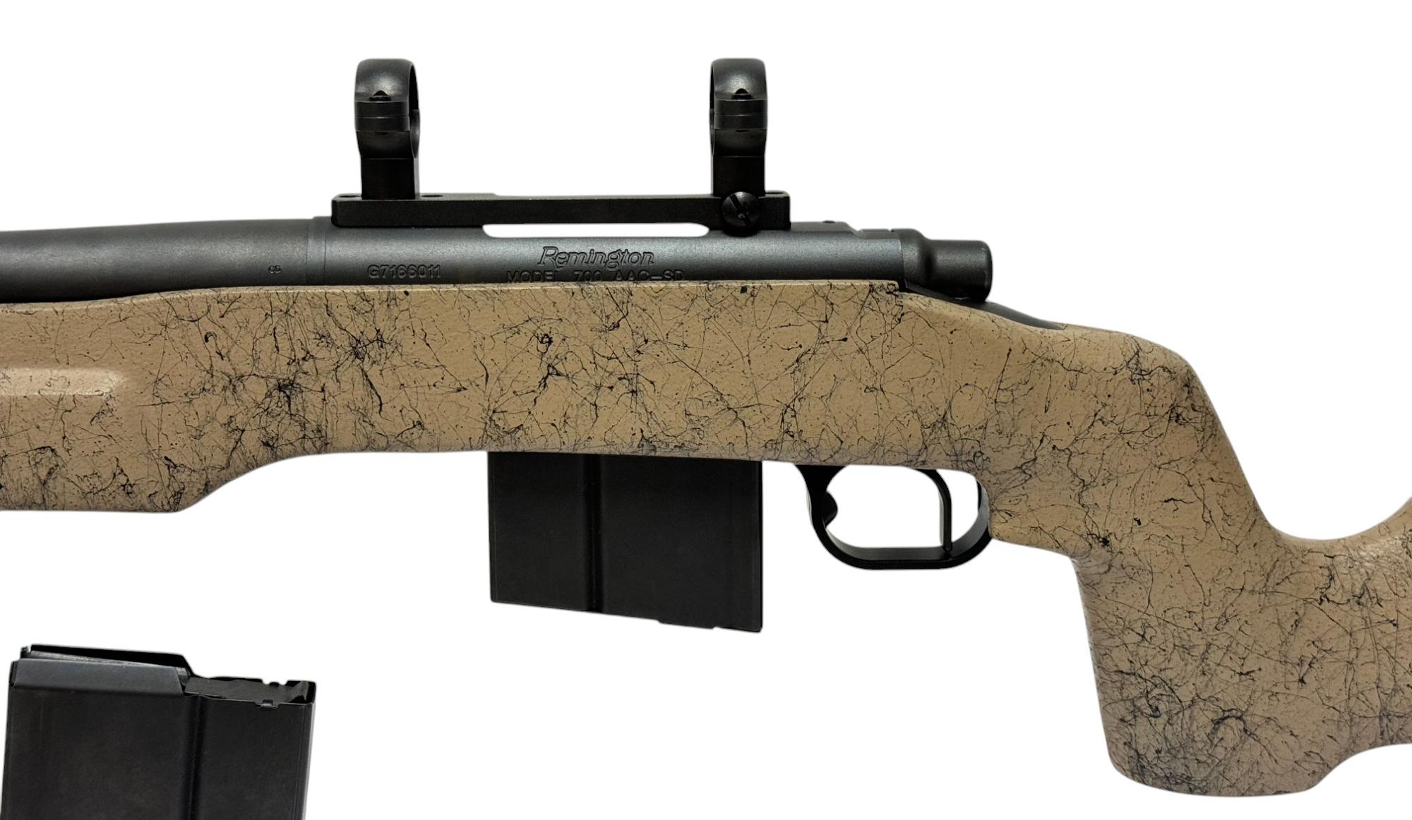 Excellent Remington Model 700 SPS Tactical AAC-SD .308 WIN. Bolt Action Sniper Rifle w/ Case