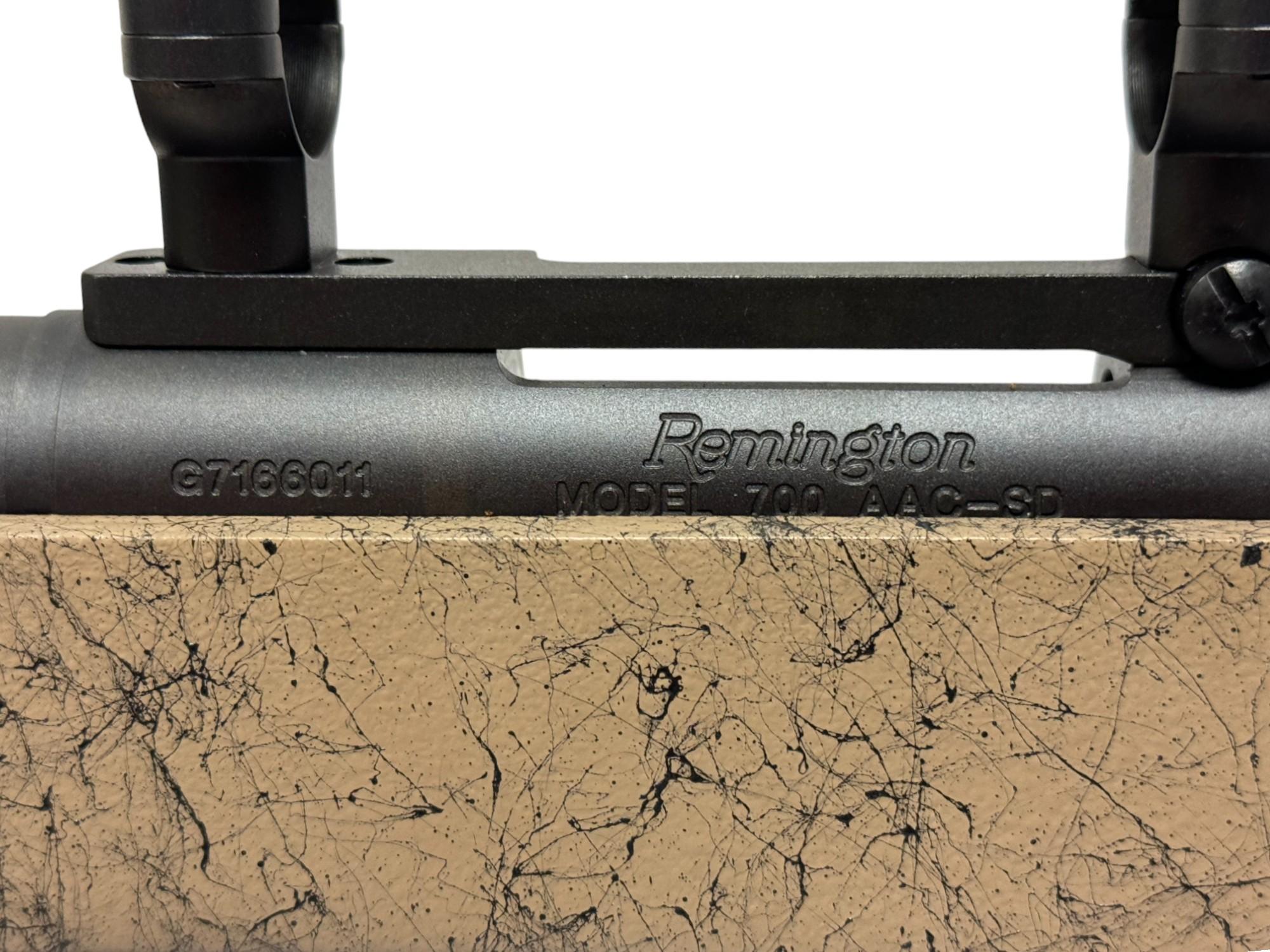 Excellent Remington Model 700 SPS Tactical AAC-SD .308 WIN. Bolt Action Sniper Rifle w/ Case