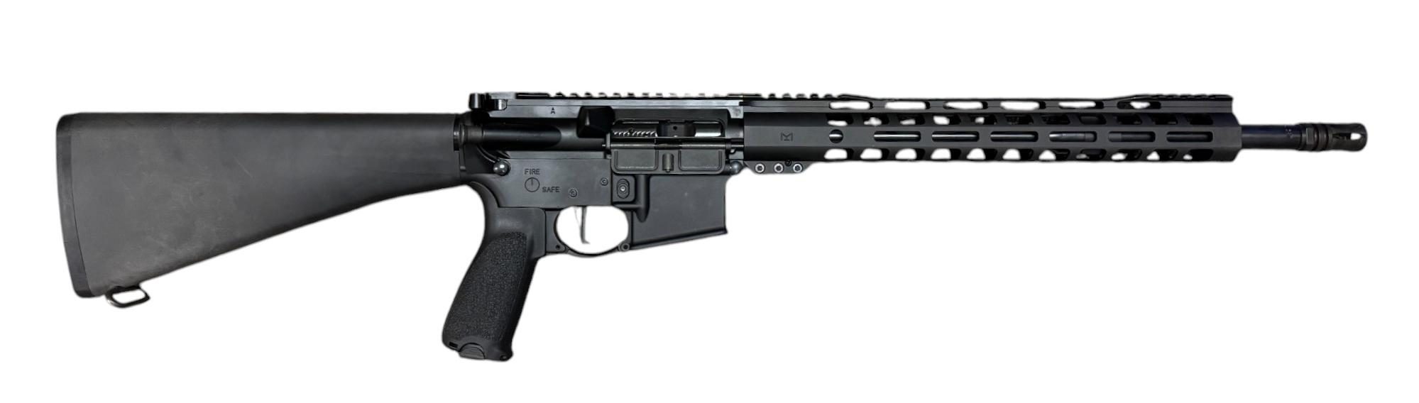 New PSA Model PA-15 5.56mm Semi-Automatic 16" Rifle w/ Competition SS Trigger & A2 Stock
