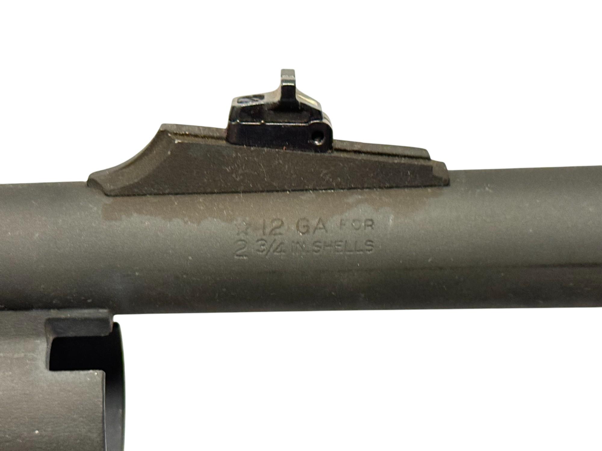 Excellent 21” Remington 1100 Parkerized 12 GA. 2-3/4” Chamber Slug Barrel with Sights