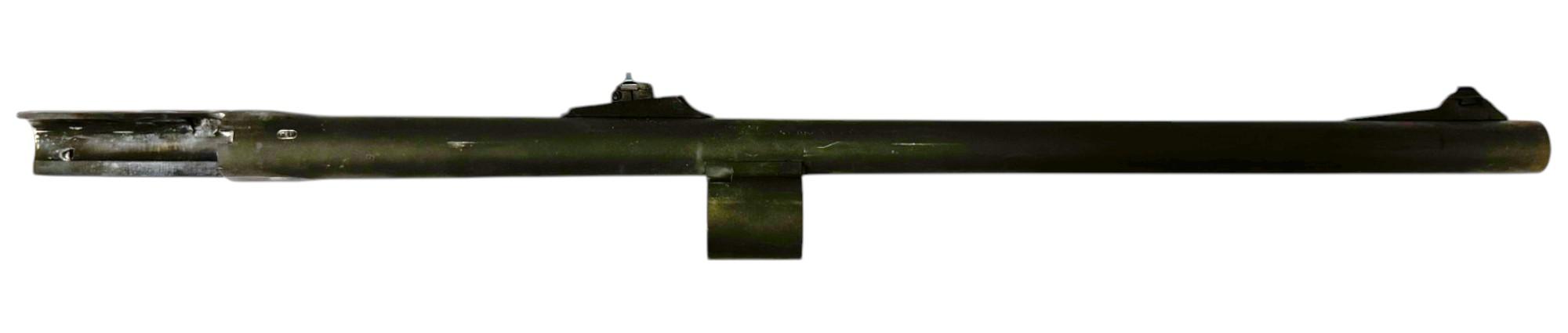 Excellent 21” Remington 1100 Parkerized 12 GA. 2-3/4” Chamber Slug Barrel with Sights