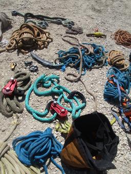 Ropes and Fall Harness Vests,