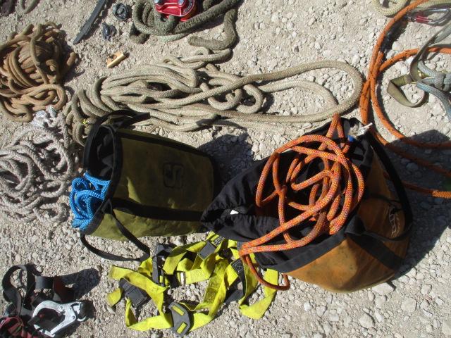 Ropes and Fall Harness Vests,