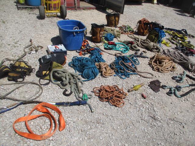 Ropes and Fall Harness Vests,