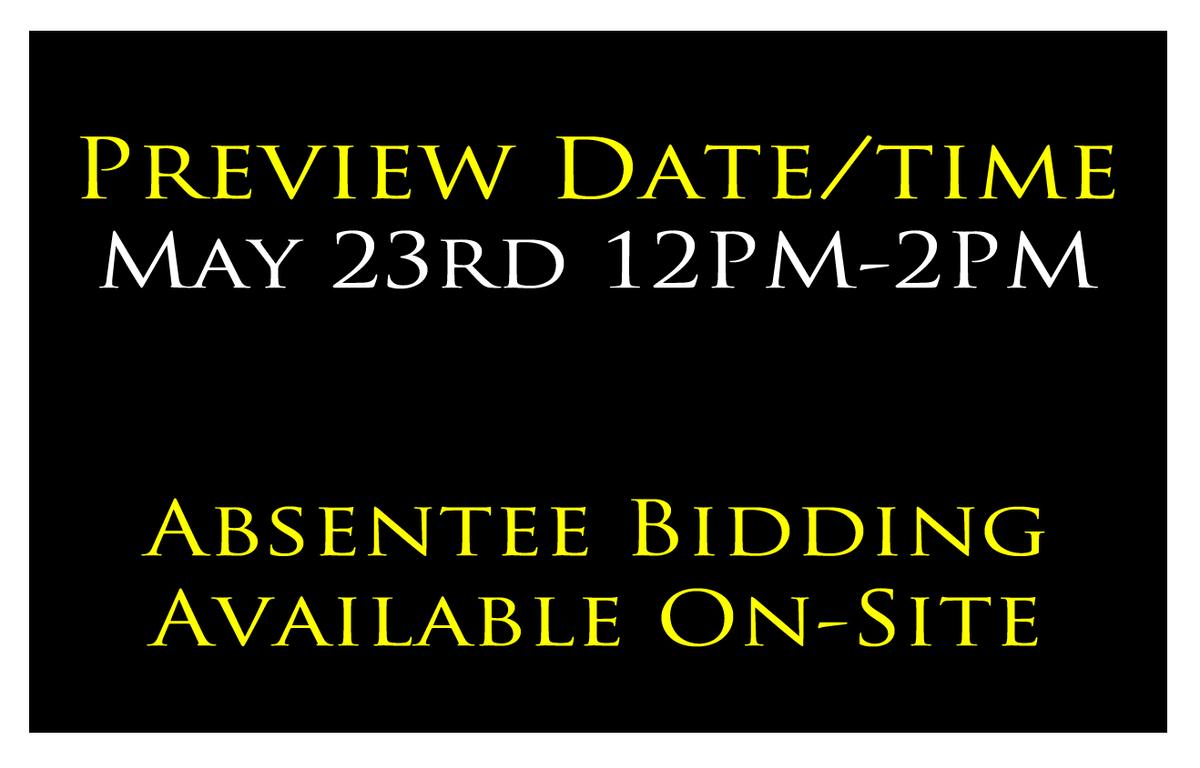 Preview & Absentee Bidding
