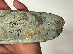 Alabama Hardstone Celt