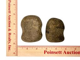 (2) Grooved Hammerstones / Club Heads from Ohio
