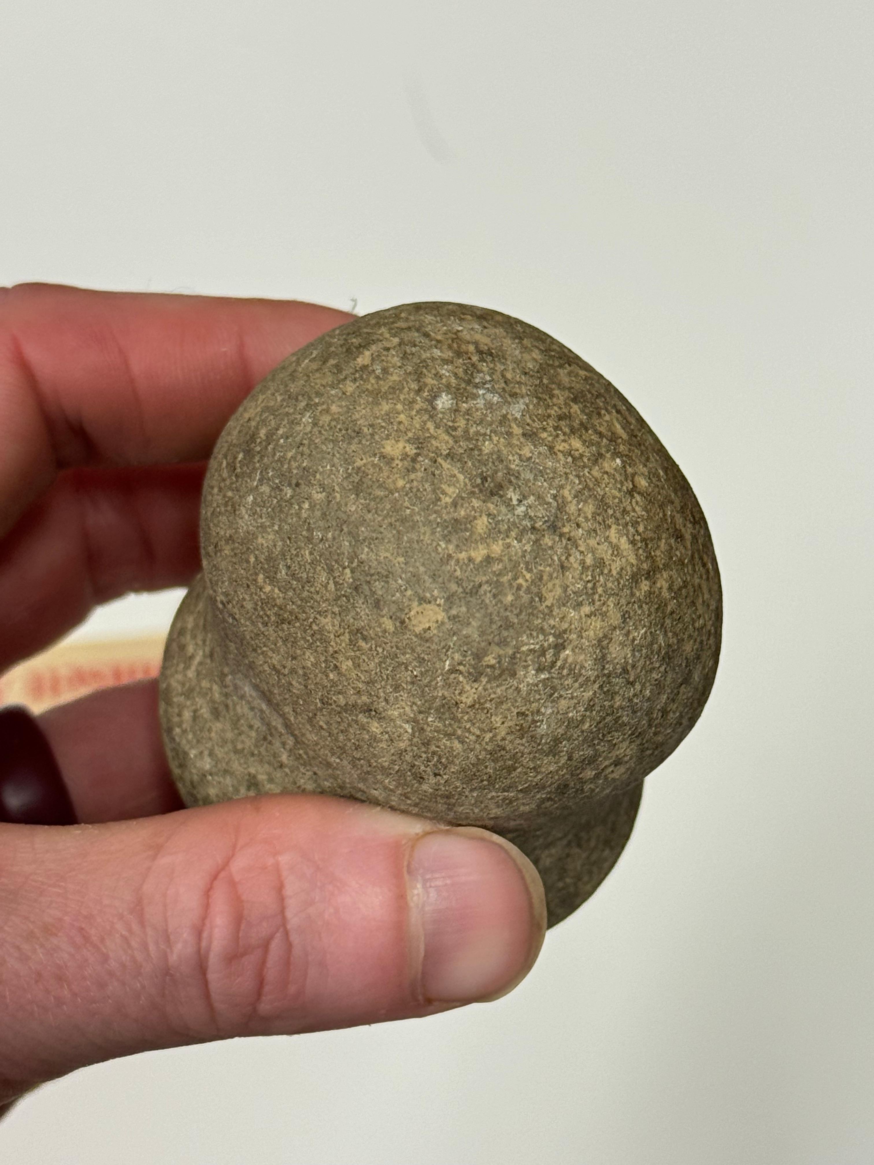 (2) Grooved Hammerstones / Club Heads from Ohio