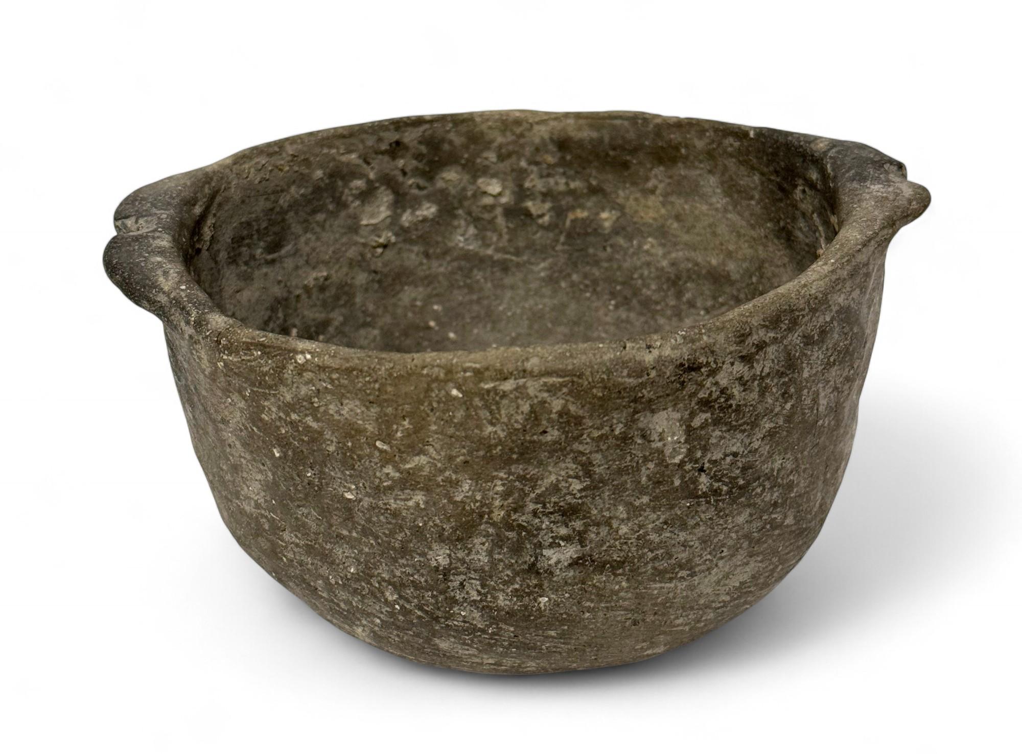 Ancient Native Clay Pottery Vessel found St. Francis River Cross Co. ARK.