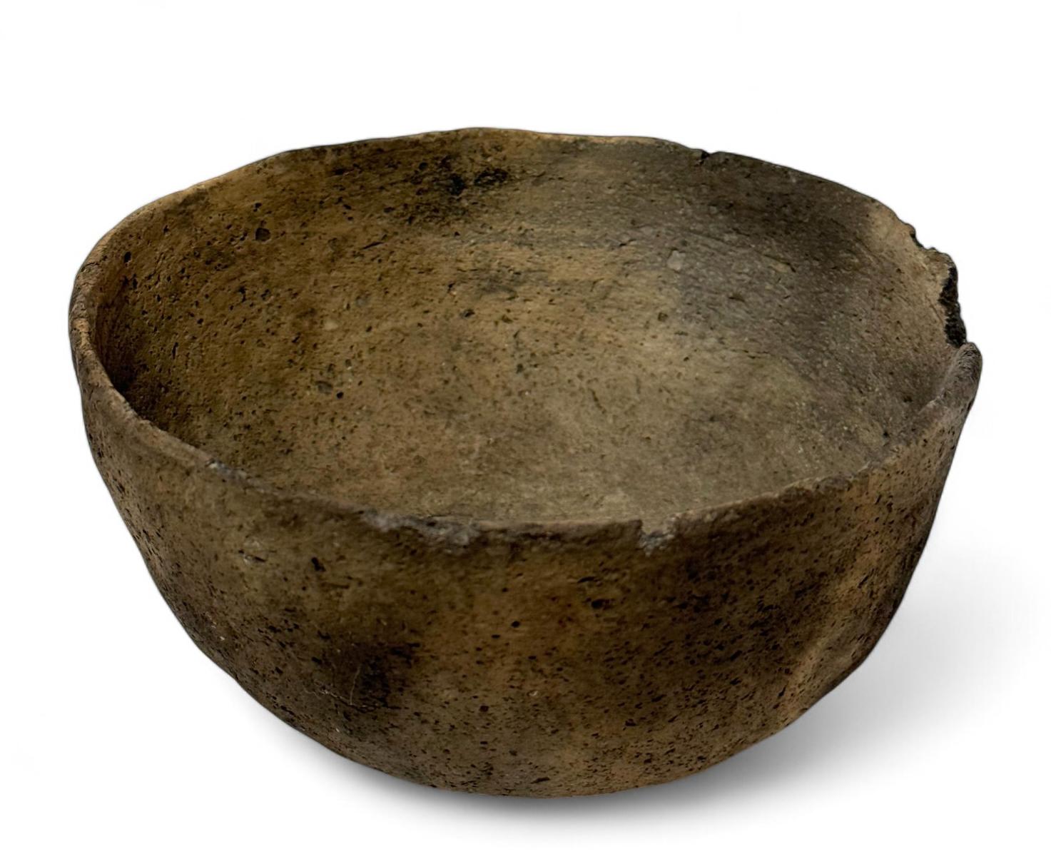 (2) Ancient Native Clay Pottery Vessels